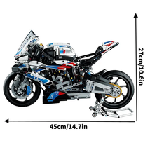  Motorcycle Model Building Blocks Advanced Building Set for Adults Brick... - £41.60 GBP+