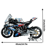  Motorcycle Model Building Blocks Advanced Building Set for Adults Brick... - £41.49 GBP+