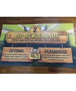 Potbelly Sandwich Works 2000s Uptown Farmhouse Salad Promotional Sign 40... - $445.50