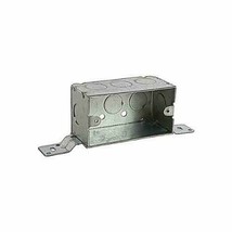 Lot 3pcs T&amp;B Bowers 103-W-FB-1/2&quot; Steel Outlet Electrical Box - Free Shipping!! - £12.37 GBP