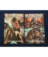 STAR TREK: THE RETURN OF THE ARCHONS Parts 1 &amp; 2  (Issues 9 &amp; 10) IDW 2012 - $74.69 MXN