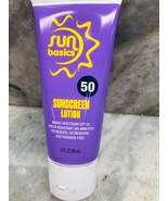 Sun Basics 50 SPF Sunscreen Lotion 3 fl. oz.-Brand New-SHIPS N 24 HOURS - £7.66 GBP