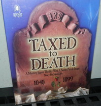 Bepuzzled Game Taxed to Death  Jigsaw Thriller with a Secret Puzzle Image-Sealed - £9.53 GBP