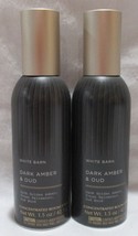White Barn Bath &amp; Body Works Concentrated Room Spray Set of 2 DARK AMBER... - £22.08 GBP