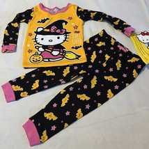 Baby Girls Pajamas Size 12 Months Hello Kitty Sleep Outfit Glow in the Dark - $17.30