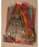 Barbie Extra Fancy Floral Look Doll Rubia With Skirt And Top Of Flowers,... - £18.24 GBP