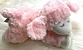 Baby Gund Winky 58131 Plush Pink Stuffed Lamb Sheep Rattle Animal Toy - £6.98 GBP