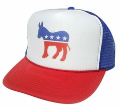 Democratic Party Trucker Hat mesh hat snapback hat RWB New - $17.59