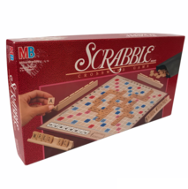 Scrabble Crossword Game Vintage 1989 #4024 By Milton Bradley Missing 1 Tile - £9.81 GBP