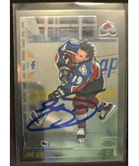 Joe Sakic Hand Signed Hockey Card Autographed Colorado Avalanche HOF - $28.81 CAD