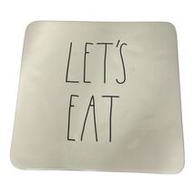 Rae Dunn Lets Eat Hot Plate Trivet Artisan Collection  - $16.10