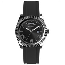 Guess Men&#39;s Classic Black Dial Watch - GW0335G1 - £58.46 GBP