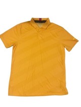 Nike Dri-Fit Polo Shirt Mens Medium Orange Tiger Woods Collection - £44.26 GBP