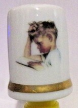 Norman Rockwell Thimble-1980 Limited Edition-Day in the life of a boy se... - $4.95
