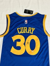 Steph Curry Signed Golden State Warriors Basketball Jersey COA - £318.88 GBP