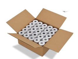 50 Rolls 2 1/4&quot; x 85&#39; Thermal Paper Cash Register Credit Card POS Receip... - $352.53 MXN