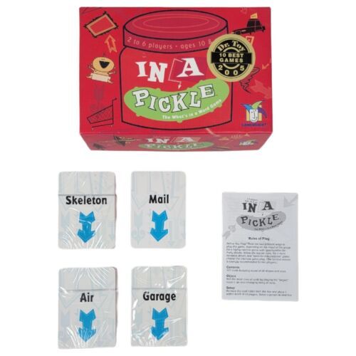 In A Pickle The What&#39;s in a Word Game - Gamewright 2004 - $3.50