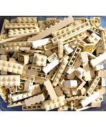 Lego 150 piece Beige Lego lot full of bricks, blocks Variety of Sizes Legos - $12.95