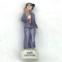 Minh Long Porcelain Figurine Vietnam Ngai Miniature Small Vintage - £11.79 GBP