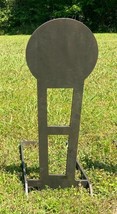 3/8&quot; AR500 Full Size 12x33.5 Classic Popper Metal Steel Shooting Target w/ Base - £202.40 GBP