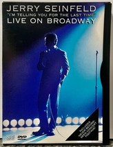 Jerry Seinfeld: Im Telling You For the Last Time (DVD, 1999) Live On Broadway - £8.90 GBP