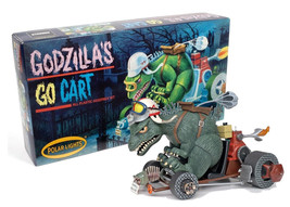 Polar Lights Godzilla's Go Cart 10in. Long Model Kit New in Box - $29.88