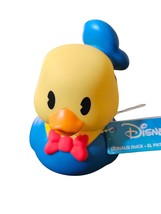 Just Play Disney 3.5&quot; Rubber Bath Toy Duck - New - Donald Duck - £7.70 GBP