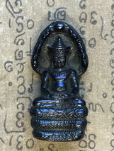 Rare 7 Colours Leklai Phra Nak-Prok Sacred Statue Top Protective Powerfu... - £15.61 GBP