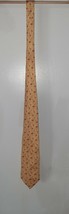 Brooks Brothers Makers Tie Flamingo Print Yellow Pink Flamingos Pure Sil... - $37.99