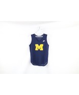 Vtg 90s Nike Womens Large Team Issued University of Michigan Track XC Je... - £70.02 GBP