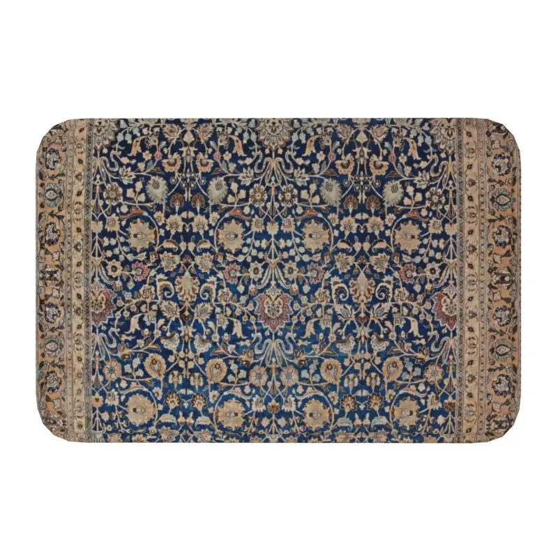 Turkish Antique Tabriz Persian Rug Door Mat Indoor Ethnic Boho Geometric Doormat - $15.99