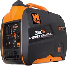 Wen 56200I 2000-Watt Gas Powered Portable Inverter Generator, Carb Compl... - £407.96 GBP