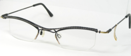 Vintage Metro 01 Ein Schwarz/Silber/Gold/Andere Einzigartig Selten Eyeglasse - $96.14