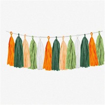 Little Cutie Citrus DIY Tissue Garland Kit - 25PCS Tangerine Clementine Orange T - $27.71