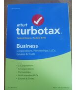 Turbotax BUSINESS 2016 CORPORATIONS Trusts ESTATES For Windows - $69.00