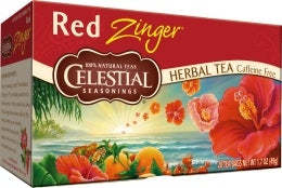 Celestial Seasonings Red Zinger Herbal Tea (6 Boxes) - $21.30