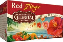 Celestial Seasonings Red Zinger Herbal Tea (6 Boxes) - £16.82 GBP