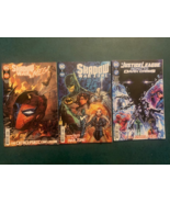 Lot of 3 Comics Batman: Shadow War War Zone/Omega and Justice League Dar... - $5.50