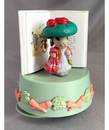 SCHMID Beatrix Potter BENJAMIN BUNNY Rotating Music Box Figurine (1990) - $22.44