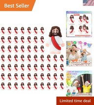 100 Mini Jesus Toys - Red Religious Figures for Easter Parties &amp; Teaching - $28.49