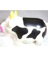 Black &amp; White Rubber Cow - $2.73 CAD