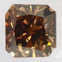 Radiant Diamond Natural Fancy Brown Color Loose 1.09 Carat SI2 IGI Certificate - £1,194.35 GBP