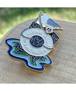 Lions Club of The Islips Lapel Pin Seagull 2&quot; - €16,77 EUR