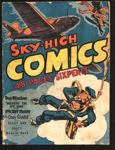 Sky-High Comics no# 1930&#39;s-Parachute cover, Mickey Mouse, Alley Oop, Goofy &amp; ... - £218.83 GBP