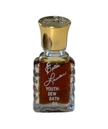  VINTAGE ESTEE LAUDER YOUTH DEW BATH OIL - MINI - FULL - RARE COLLECTIBLE  - $335.29 MXN