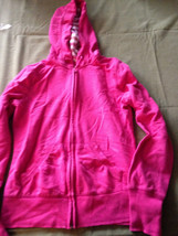 *SO REAL SO RIGHT PINK HOODIE JUNIORS SIZE MEDIUM PINK - £8.17 GBP
