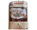 Dimensions CHRISTMAS BEARS QUILT Pre-quilted Stamped Kit  8737 DAMAGED P... - $11.29