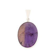 Starborn Polished Ametrine Crystal Pendant Necklace (22&quot;) Purple - £128.73 GBP