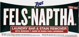 Purex Fels-Naptha Laundry Bar &amp; Stain Remover, 5.0 OZ (Pack of 24) - £79.37 GBP