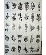 30 Pieces Woman’s  Waterproof Body Temporary Tattoos Stickers - $25.26 CAD